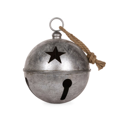30cm Antique Silver Bell