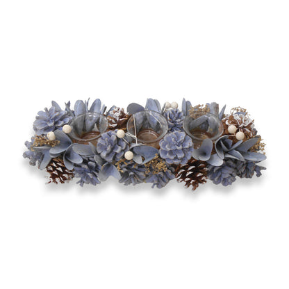 39cm December Frost Centrepiece