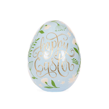 BLUE HAPPY EASTER EGG