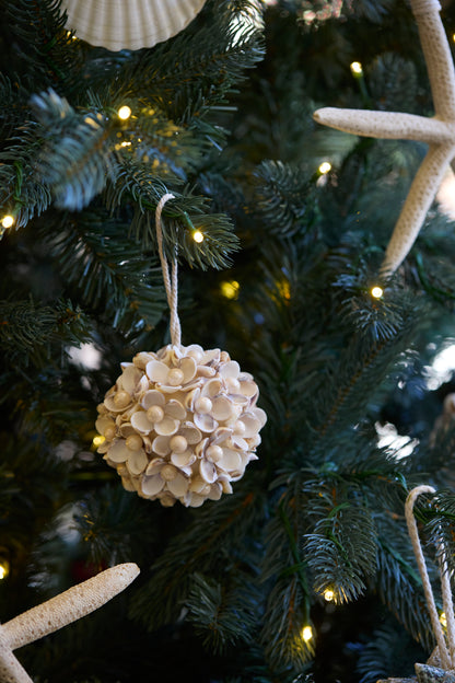 7 Cm Coastal Pearl Bauble