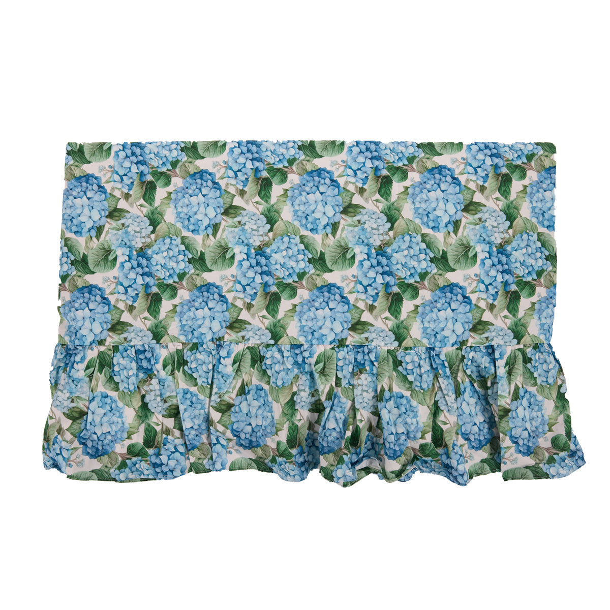 BLUE HYDRANGEA COTTON TABLECLOTH