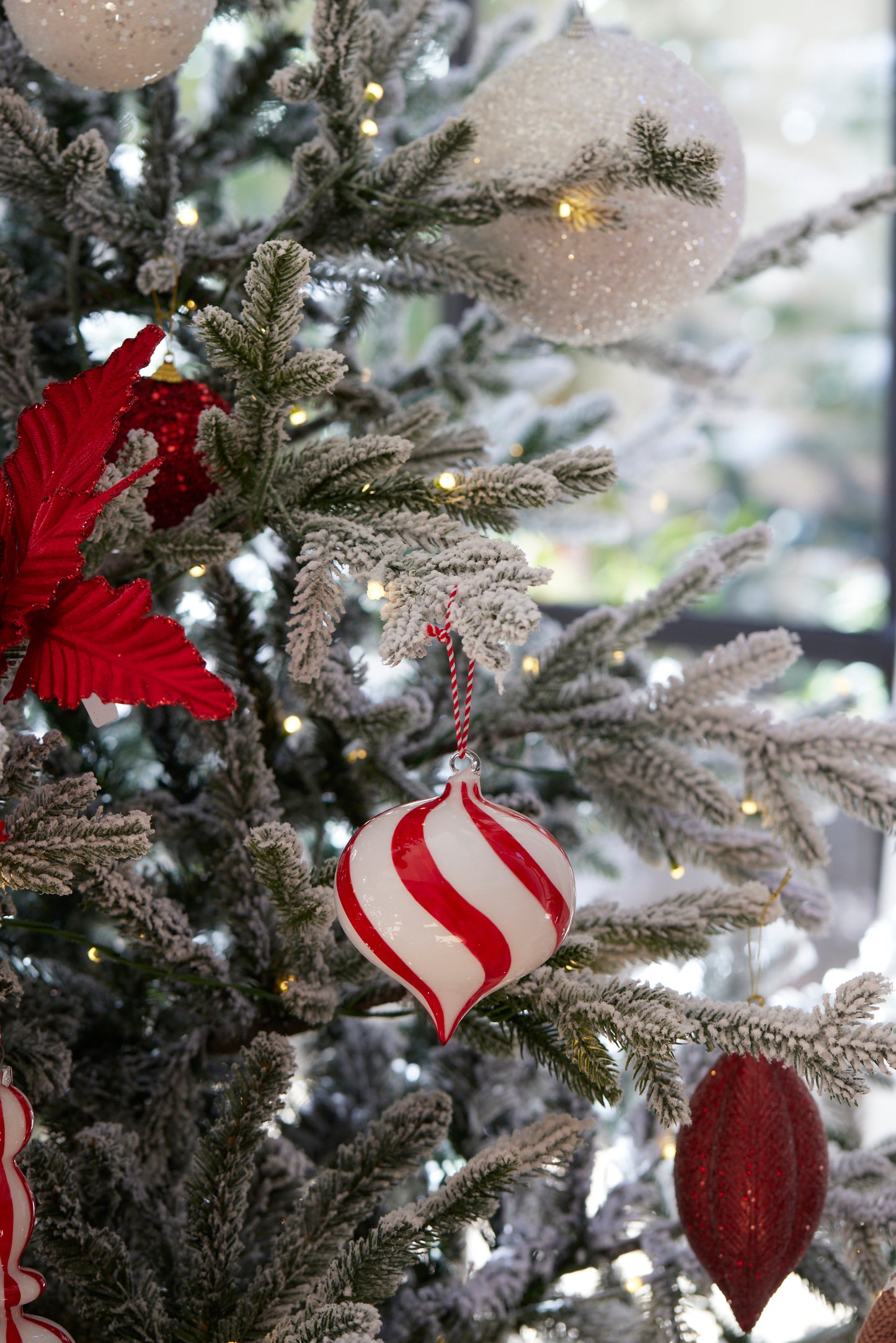 High Shine Peppermint Onion Bauble