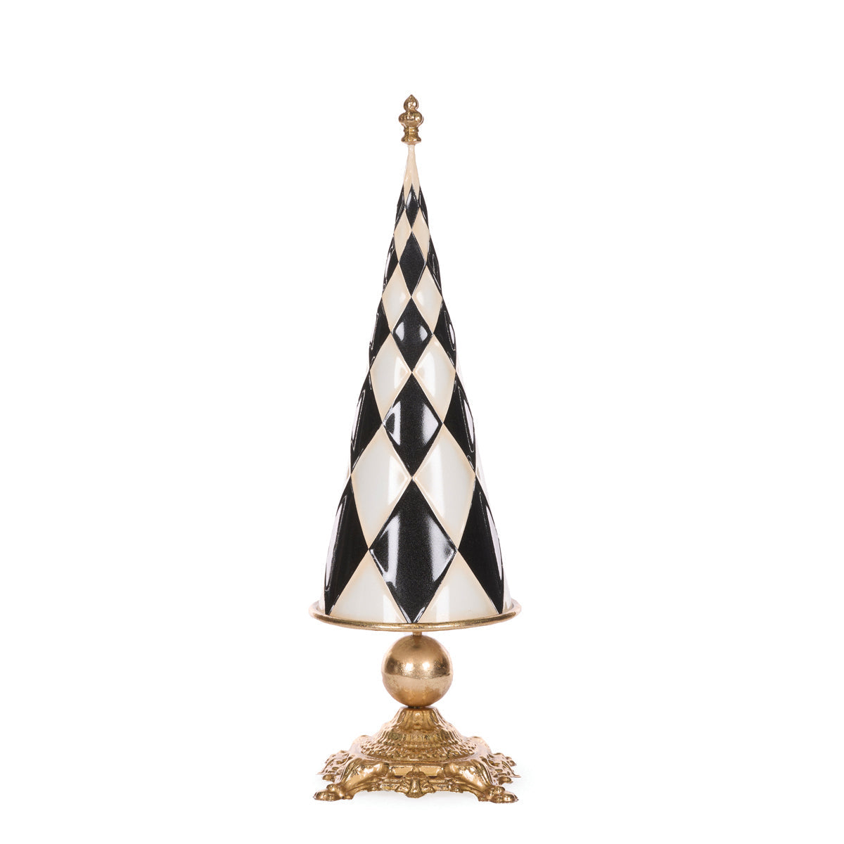 55.6cm Black And Gold Harlequin Tree