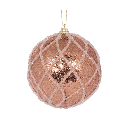 Copper Lattice Bauble