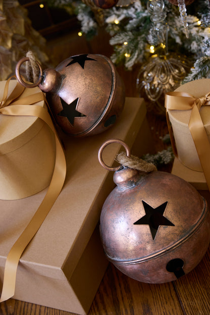 20 Cm Antique Copper Bell