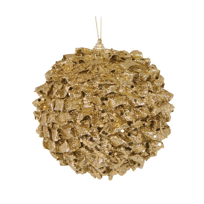XL Gold Ruffles Bauble
