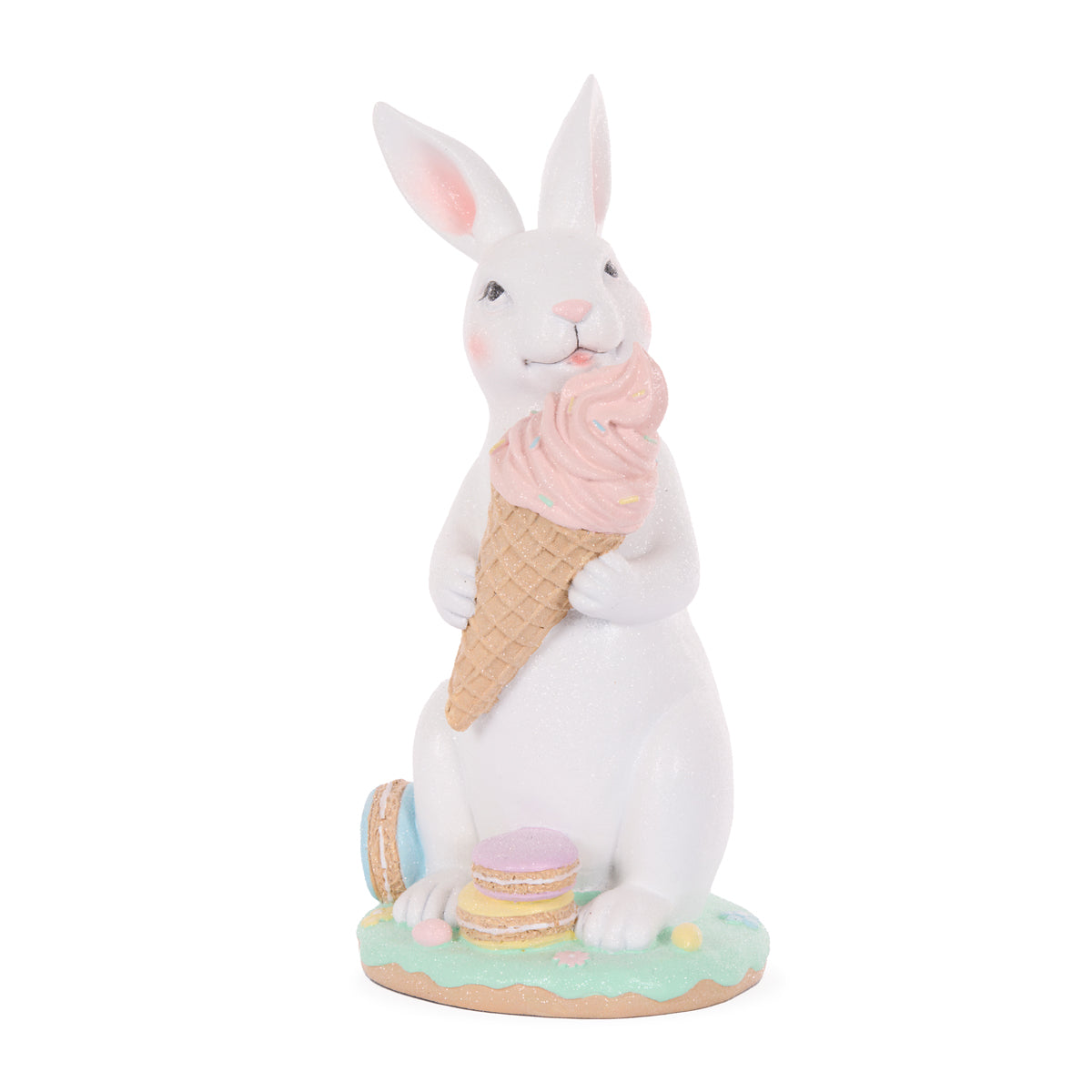STANDING RABBIT WITH ICE CREAM