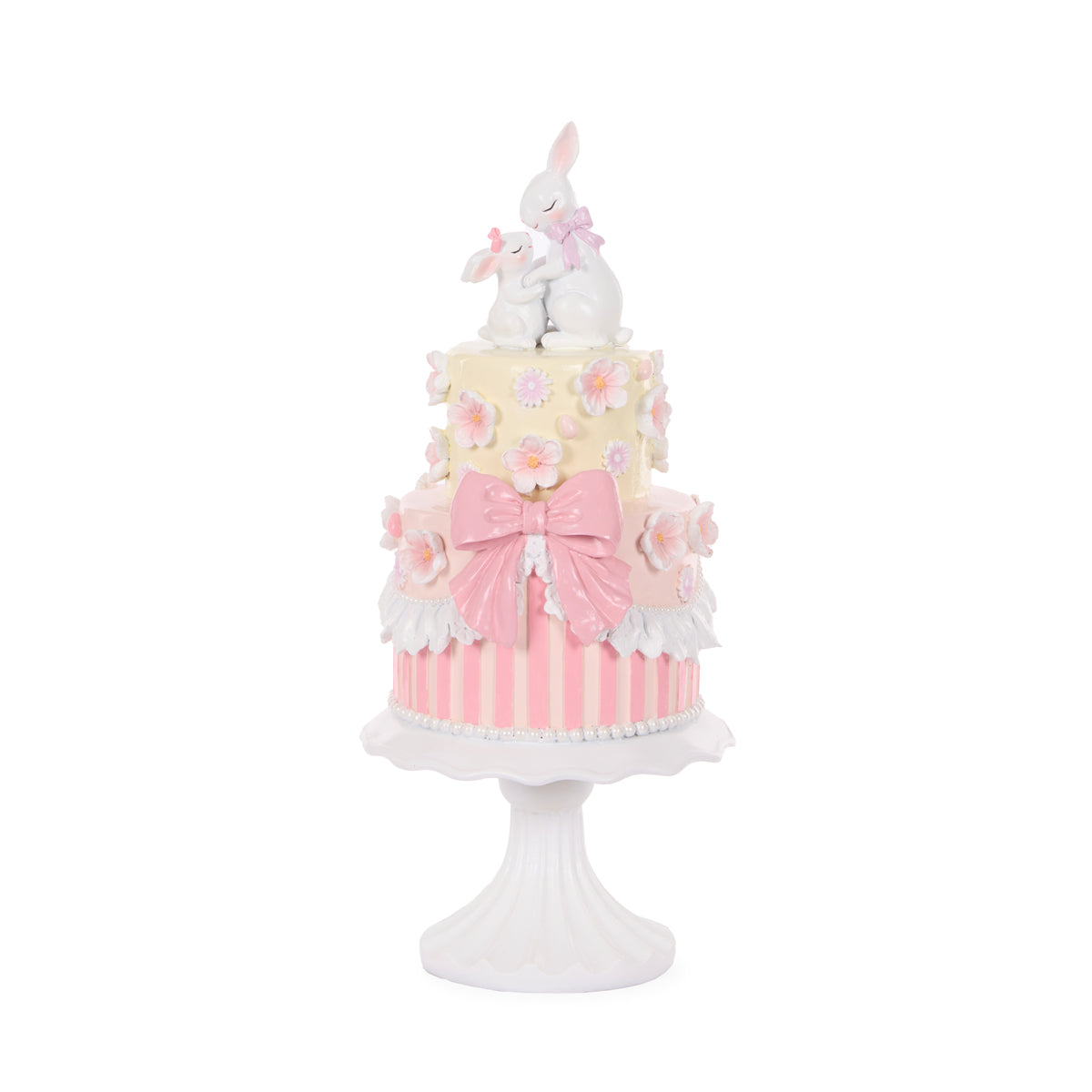 EASTER BLOSSOMS BOW CAKE
