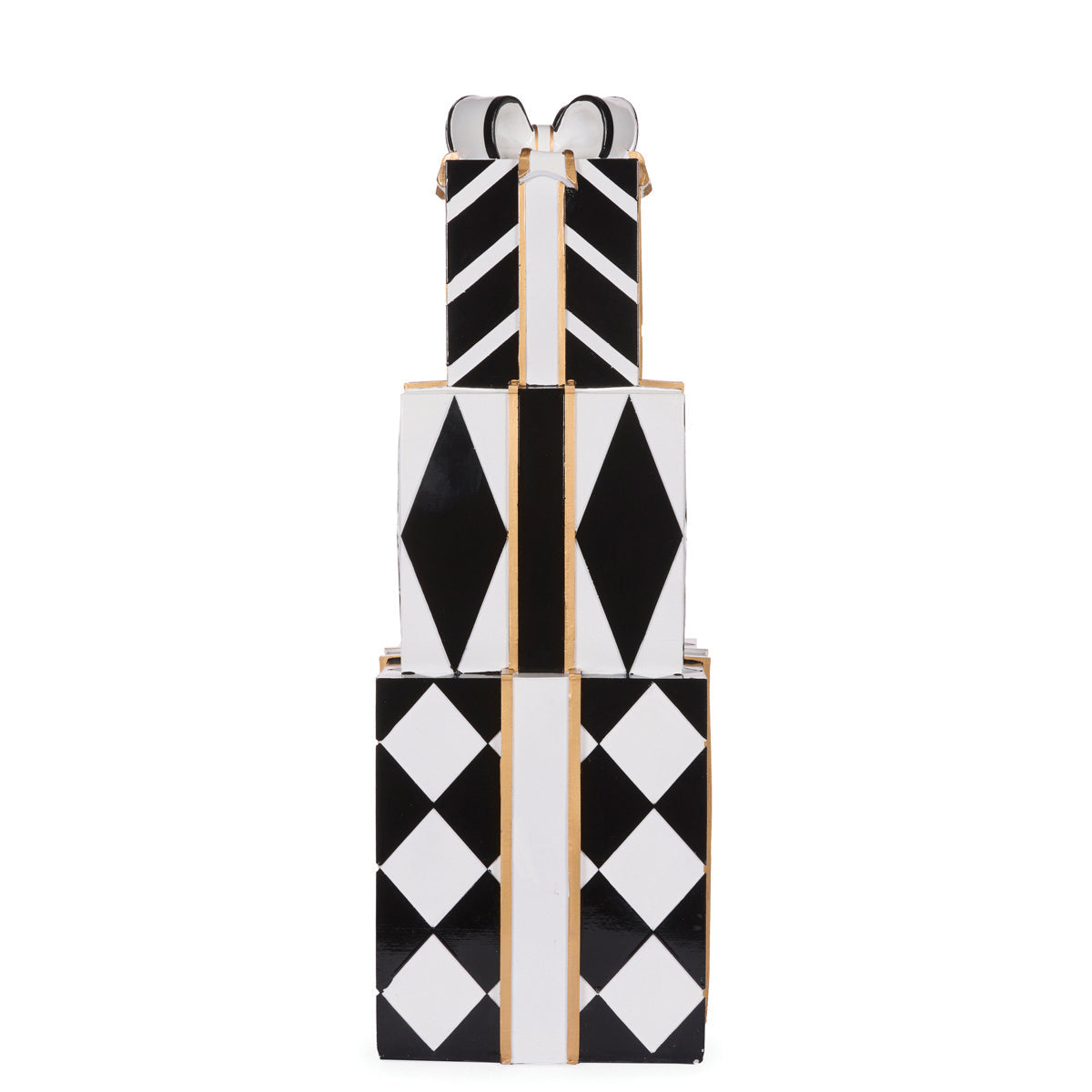 66 CM HARLEQUIN GIFT STACK