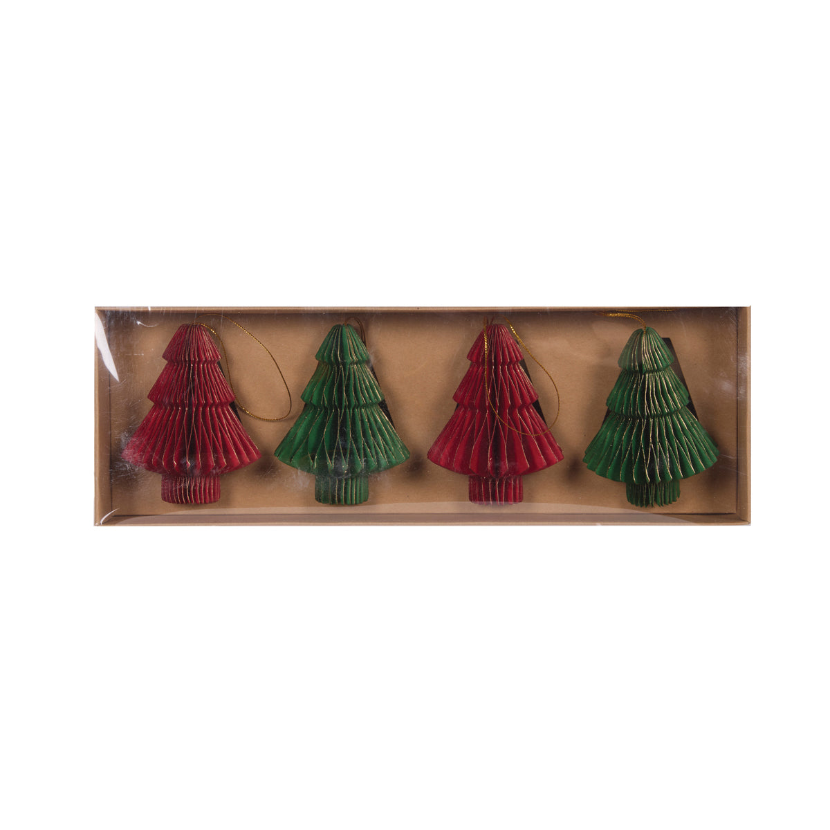 4pk Traditional Paper Trees