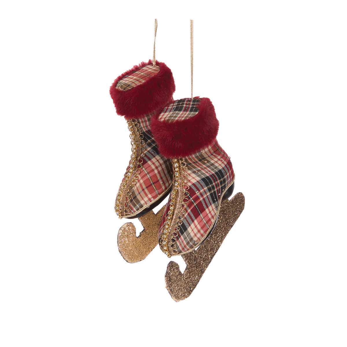 18 CM WINTER TARTAN SKATES