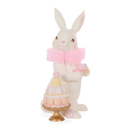 EXQUISITE RUFFLES RABBIT WITH CAKE