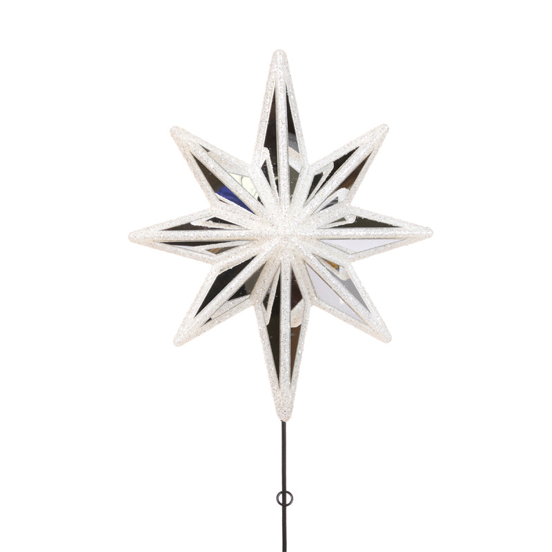 50cm White Star Tree Topper