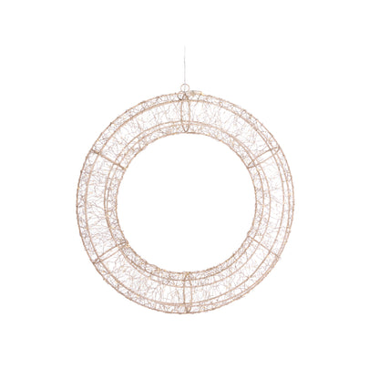50cm LED Illuminated Wreath
