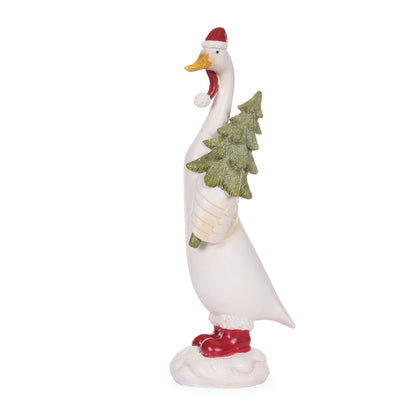 FESTIVE DUCK WITH TREE