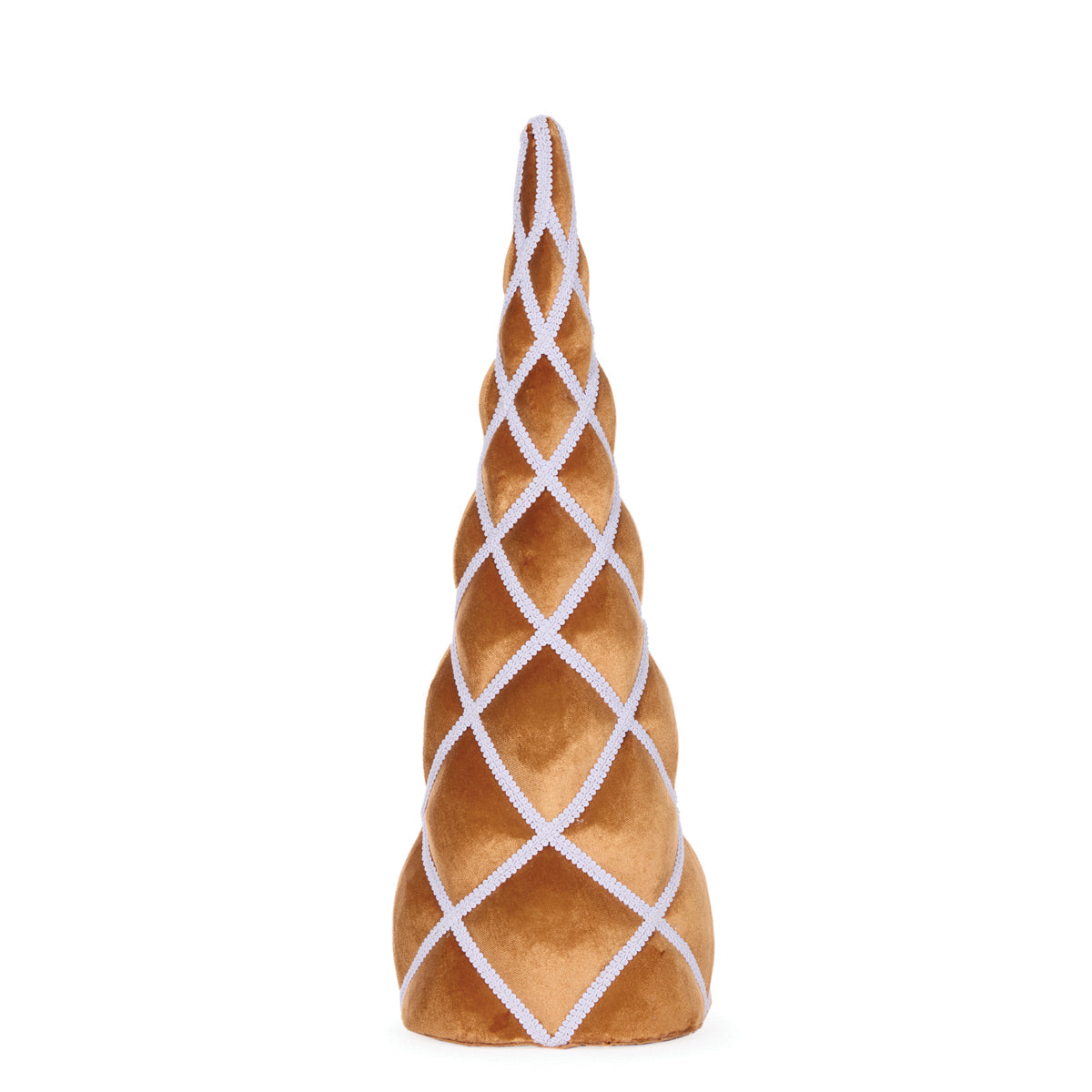 58cm Luxe Quilted Gingerbread Tree