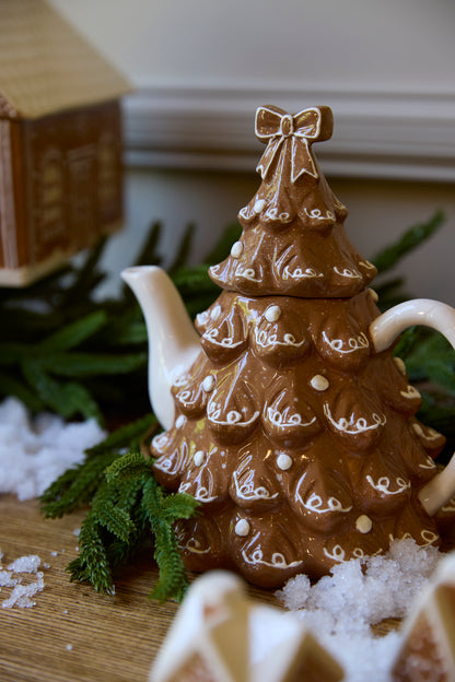 Ceramic Gingerbread Treepot