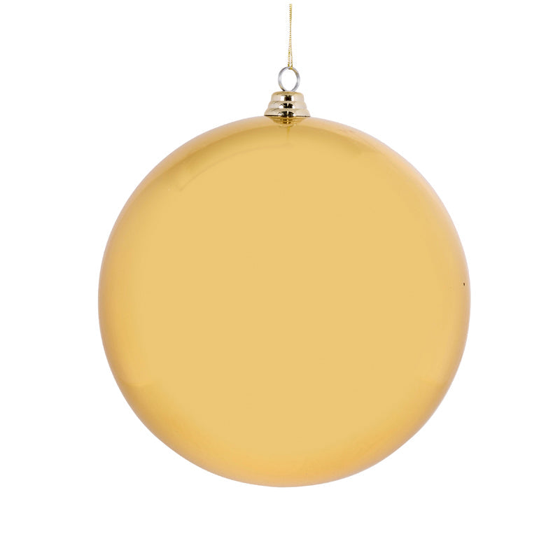 20cm High Shine Gold Bauble