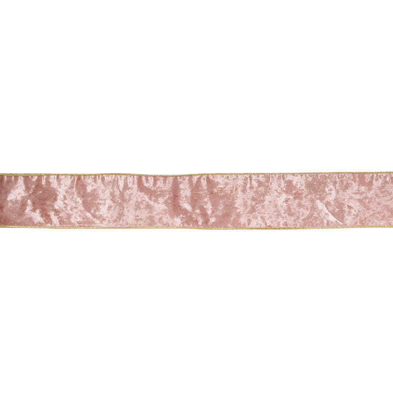 6.3cm Dusty Pink Velvet Ribbon