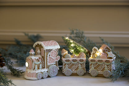 Led Piped Pastelgingerbread Train