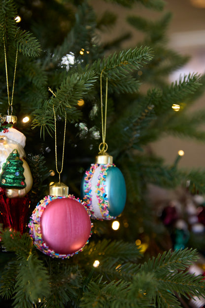 Pink Sprinkles Macaron Hanging