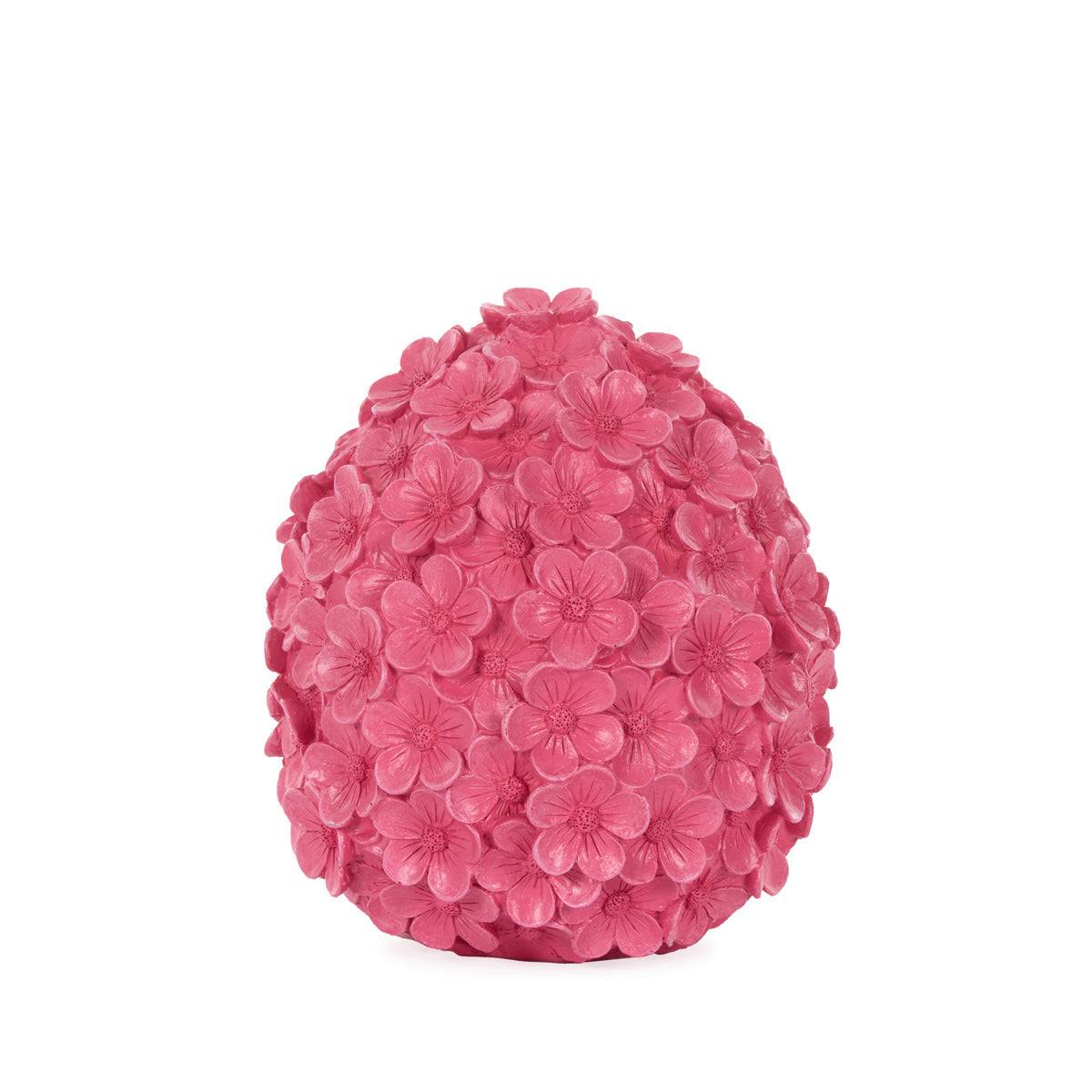 21 CM FUCHSIA FLORAL BLOSSOM EGG