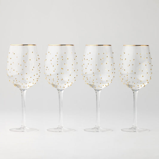 Dotti Wine Glasses Set of 4 - 400mL