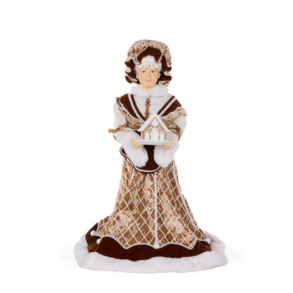 Gingerbread Fabric Mrs Claus