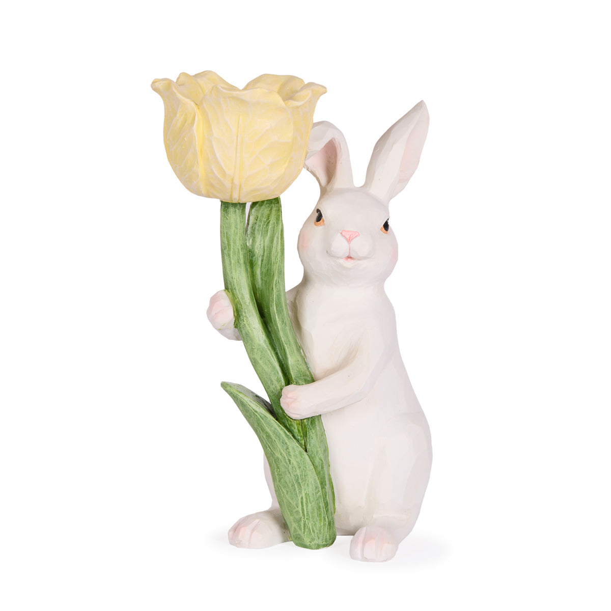 TULIP RABBIT CANDLE HOLDER