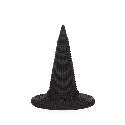 SMALL WOVEN WITCH HAT