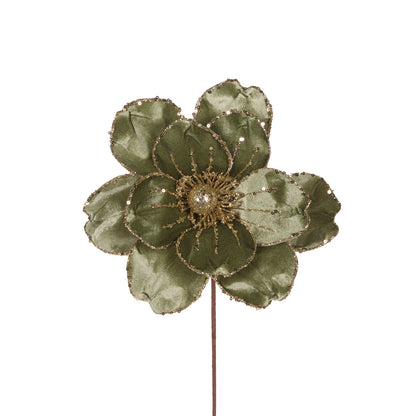 Medium Sage Velour Magnolia