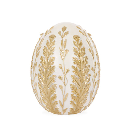 LARGE GOLD BAROQUE EGG