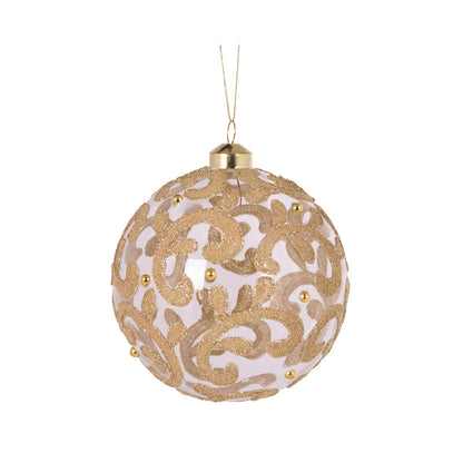 Gold Elaborate Swirl Bauble
