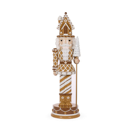 93cm Gingerbread Lattice Nutcracker