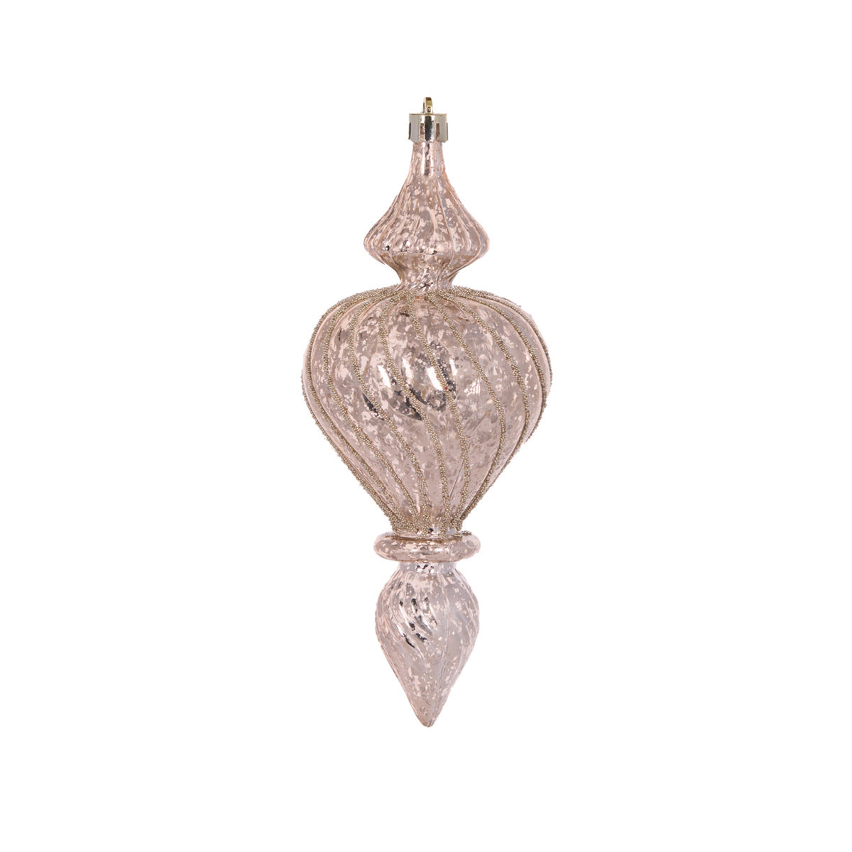 Champagne Mercury Round Finial
