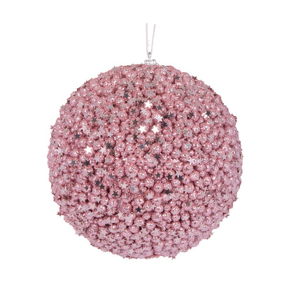 XL Pink Stars Bauble