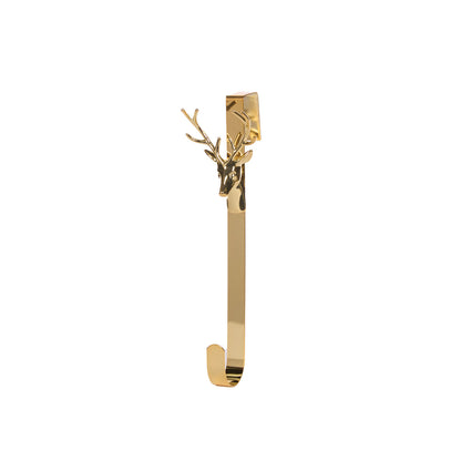 Gold Deer Wreath Hook