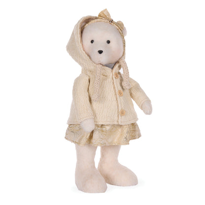 Frosted Knitted Mrs Bear