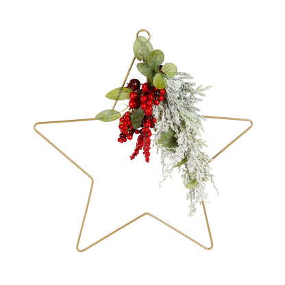 40cm Winter Berry Star