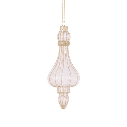 Champagne Lined Finial
