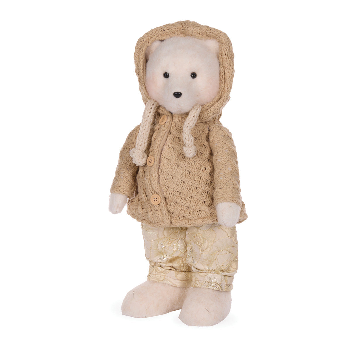 Frosted Knitted Mr Bear