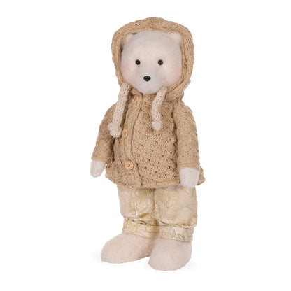 Frosted Knitted Mr Bear