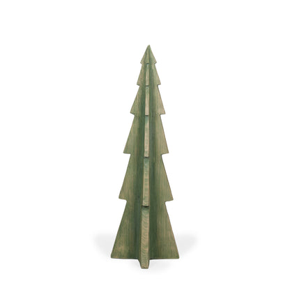 94cm Green Woodgrain Tree