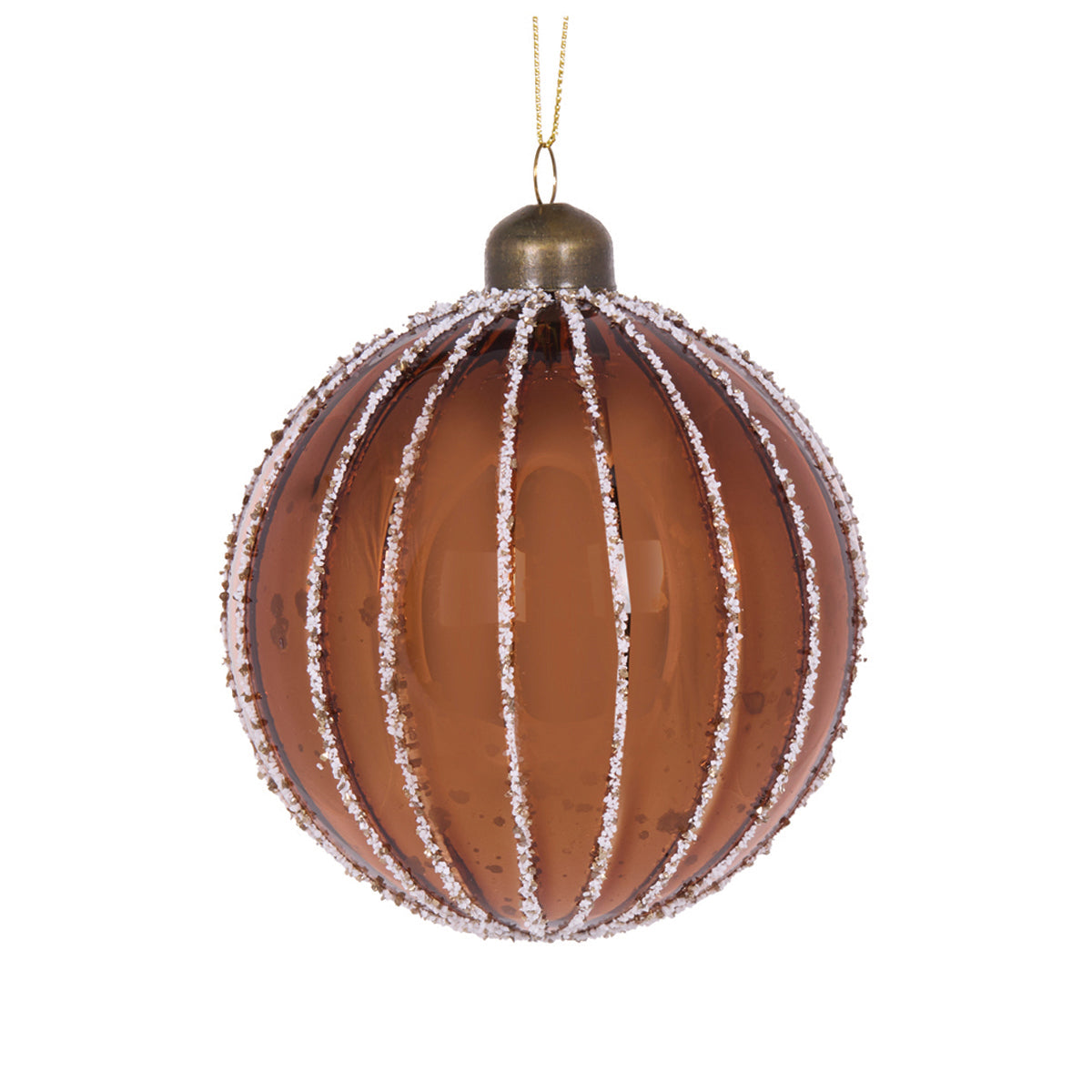 High Shine Copper Beaded Bauble