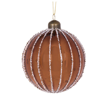 High Shine Copper Beaded Bauble