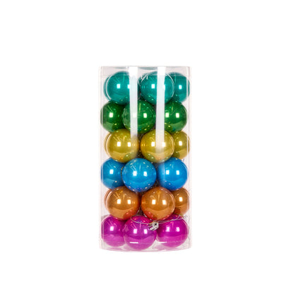Set/30 5cm Candy Joy Pearl Baubles