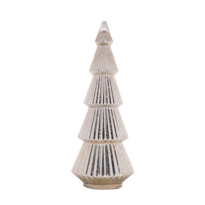 76cm Silver Layered Mercury Tree