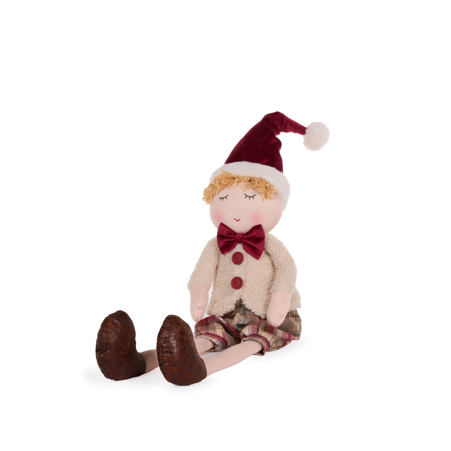 Sitting Jasper And Holly Elves