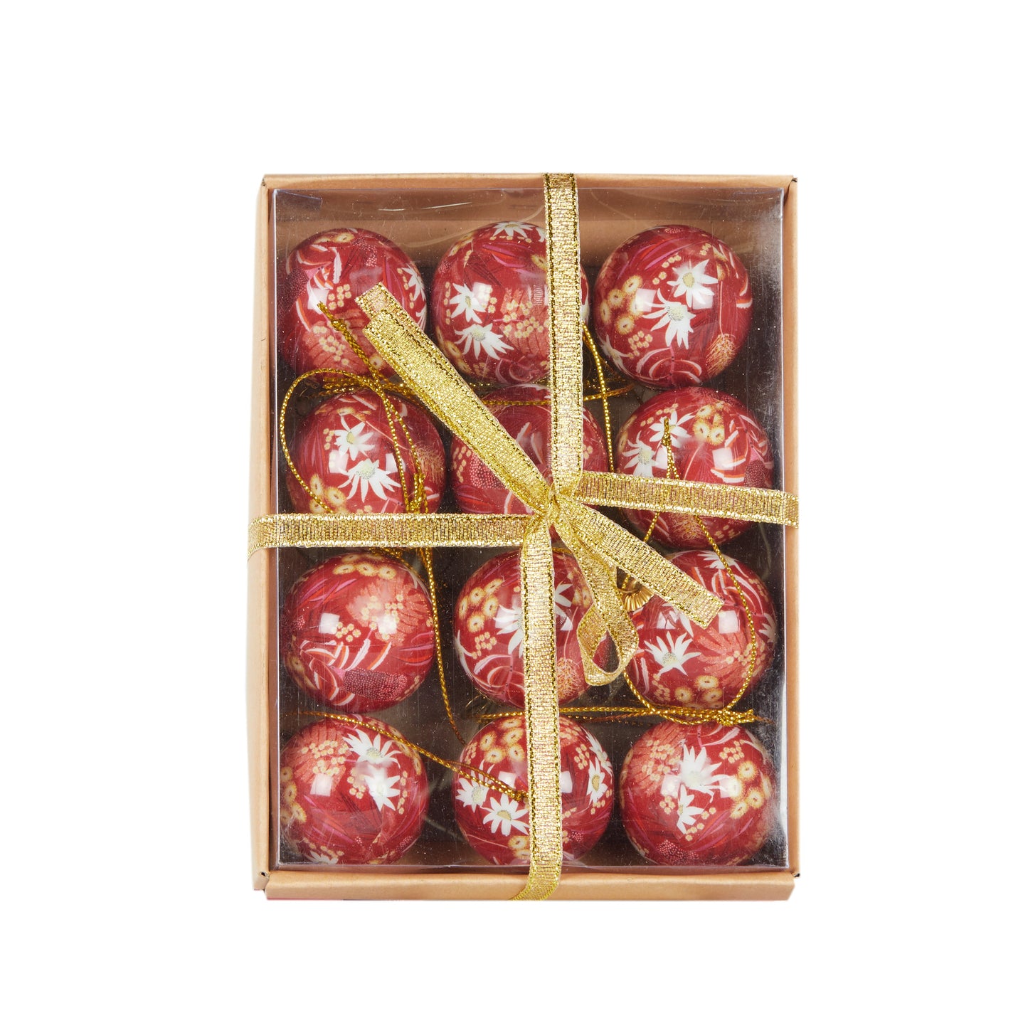 Artist Baubles 12pk - Moonlight Flora