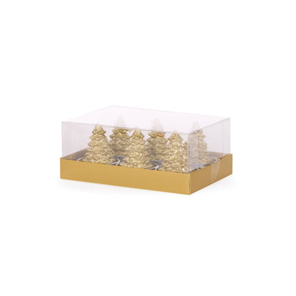 6pk Gold Tree T - Lights